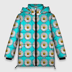 Куртка зимняя женская CHAMOMILE FLOWERS, цвет: 3D-светло-серый