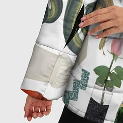 Куртка зимняя женская Underground vanguard pattern fashion 2088, цвет: 3D-светло-серый — фото 2