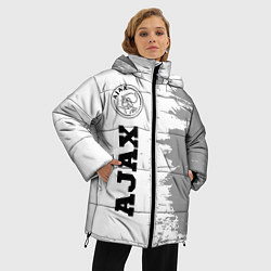 Куртка зимняя женская Ajax Sport на светлом фоне, цвет: 3D-черный — фото 2
