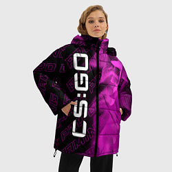Куртка зимняя женская Counter Strike Pro Gaming, цвет: 3D-черный — фото 2