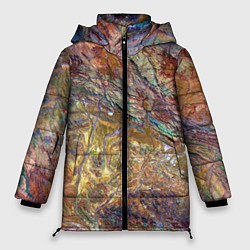 Куртка зимняя женская Горная порода возраст которых превышает 3,6 миллиа, цвет: 3D-светло-серый