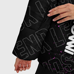 Куртка зимняя женская Imagine Dragons Rock Legends, цвет: 3D-черный — фото 2