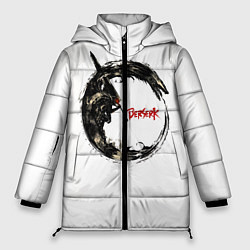 Куртка зимняя женская Берсерк Гатс В Кругу Змея, цвет: 3D-светло-серый
