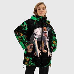 Куртка зимняя женская Дэндзи на корточках, цвет: 3D-красный — фото 2