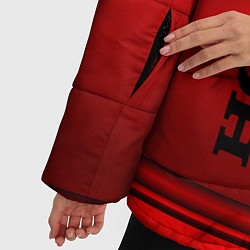 Куртка зимняя женская Хонда - спорт, цвет: 3D-красный — фото 2