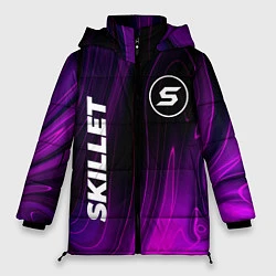 Куртка зимняя женская Skillet violet plasma, цвет: 3D-черный