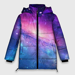 Куртка зимняя женская Космическая воронка, цвет: 3D-черный
