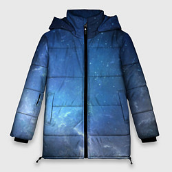 Куртка зимняя женская Холодное космическое молчание, цвет: 3D-красный