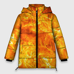 Куртка зимняя женская Бушующий огонь, цвет: 3D-светло-серый