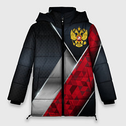 Куртка зимняя женская Red & black Russia, цвет: 3D-светло-серый