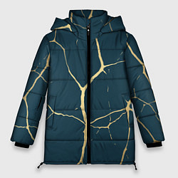 Женская зимняя куртка Золотые линии