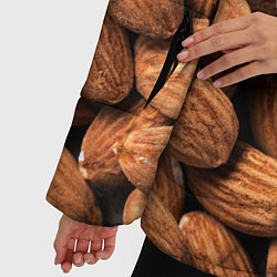Куртка зимняя женская Миндальные орешки, цвет: 3D-черный — фото 2