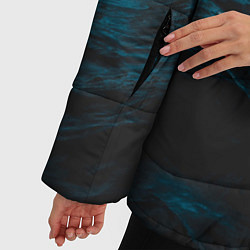 Куртка зимняя женская Глубокое море, цвет: 3D-светло-серый — фото 2