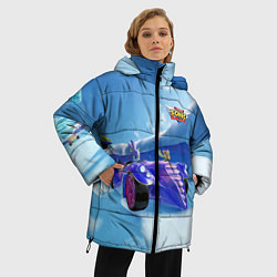 Куртка зимняя женская Blaze the Cat - Team Sonic racing, цвет: 3D-черный — фото 2