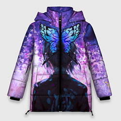 Женская зимняя куртка Шинобу Кочо - Великолепная бабочка