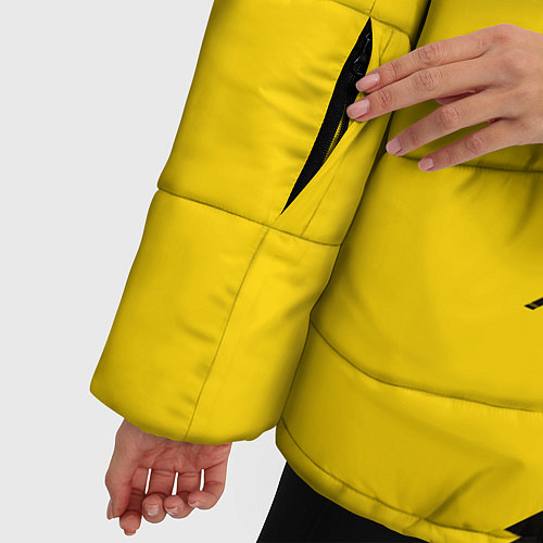 Женская зимняя куртка Arasaka corporation / 3D-Светло-серый – фото 5