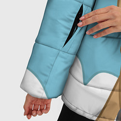 Куртка зимняя женская Олень Джерри, цвет: 3D-красный — фото 2