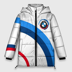 Куртка зимняя женская M perfomance - bmw, цвет: 3D-светло-серый
