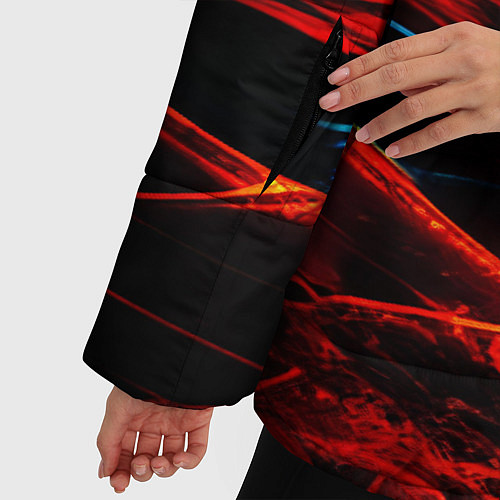 Женская зимняя куртка Иное измерение / 3D-Светло-серый – фото 5