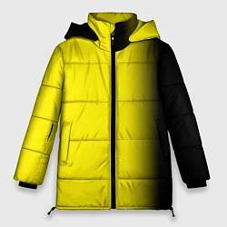 Куртка зимняя женская И черный и желтый, цвет: 3D-светло-серый