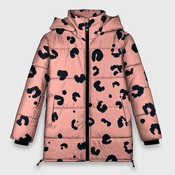 Куртка зимняя женская Розовая пантера, цвет: 3D-черный