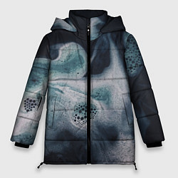 Куртка зимняя женская Дымчатая пенка, цвет: 3D-черный