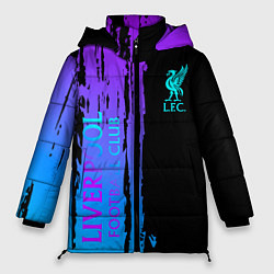 Куртка зимняя женская Liverpool FC sport, цвет: 3D-черный