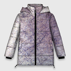 Куртка зимняя женская Неразбериха в рисунке, цвет: 3D-светло-серый