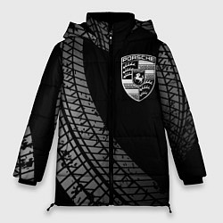 Женская зимняя куртка Porsche tire tracks