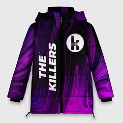 Куртка зимняя женская The Killers violet plasma, цвет: 3D-черный