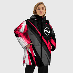 Куртка зимняя женская Opel fast lines, цвет: 3D-черный — фото 2
