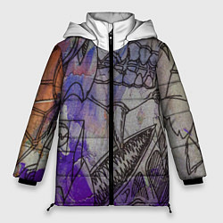 Куртка зимняя женская Experimental, цвет: 3D-светло-серый