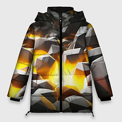 Куртка зимняя женская Золотая руда, цвет: 3D-черный