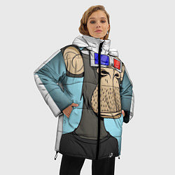 Куртка зимняя женская NFT, цвет: 3D-черный — фото 2