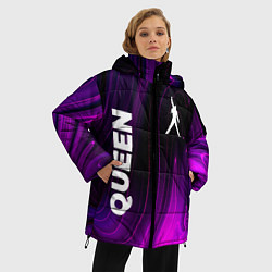 Куртка зимняя женская Queen violet plasma, цвет: 3D-черный — фото 2