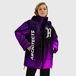 Куртка зимняя женская Architects violet plasma, цвет: 3D-черный — фото 2