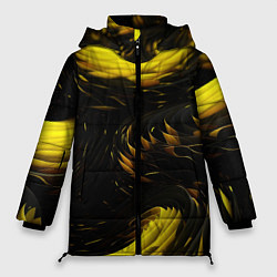 Куртка зимняя женская Gold black, цвет: 3D-светло-серый