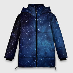 Куртка зимняя женская Звездное небо - нейросеть, цвет: 3D-черный