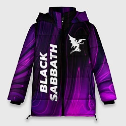 Куртка зимняя женская Black Sabbath violet plasma, цвет: 3D-черный