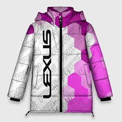 Куртка зимняя женская Lexus pro racing: по-вертикали, цвет: 3D-черный
