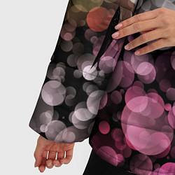 Куртка зимняя женская Яркий фон боке, цвет: 3D-светло-серый — фото 2