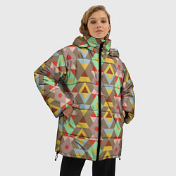 Куртка зимняя женская Фигурный мир, цвет: 3D-черный — фото 2