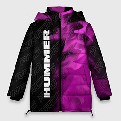 Куртка зимняя женская Hummer pro racing: по-вертикали, цвет: 3D-черный