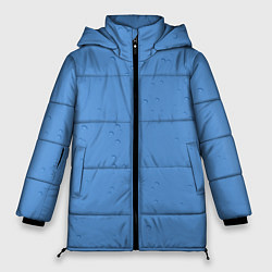 Куртка зимняя женская Дождевые капли, цвет: 3D-светло-серый