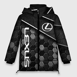 Куртка зимняя женская Lexus - Строгий технологичный, цвет: 3D-черный