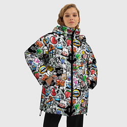 Куртка зимняя женская PopArt, цвет: 3D-черный — фото 2