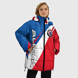Куртка зимняя женская Alpine BMW - colors, цвет: 3D-черный — фото 2