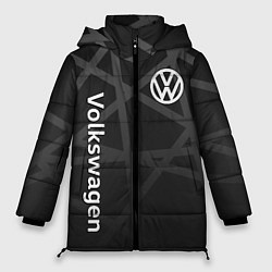 Куртка зимняя женская Volkswagen - classic black, цвет: 3D-светло-серый