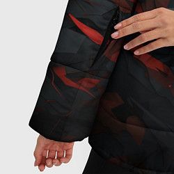 Куртка зимняя женская Затухающий камуфляж, цвет: 3D-светло-серый — фото 2
