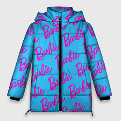 Куртка зимняя женская Barbie pattern, цвет: 3D-светло-серый
